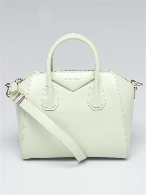 givenchy antigona mini aqua green|Givenchy antigona small beige.